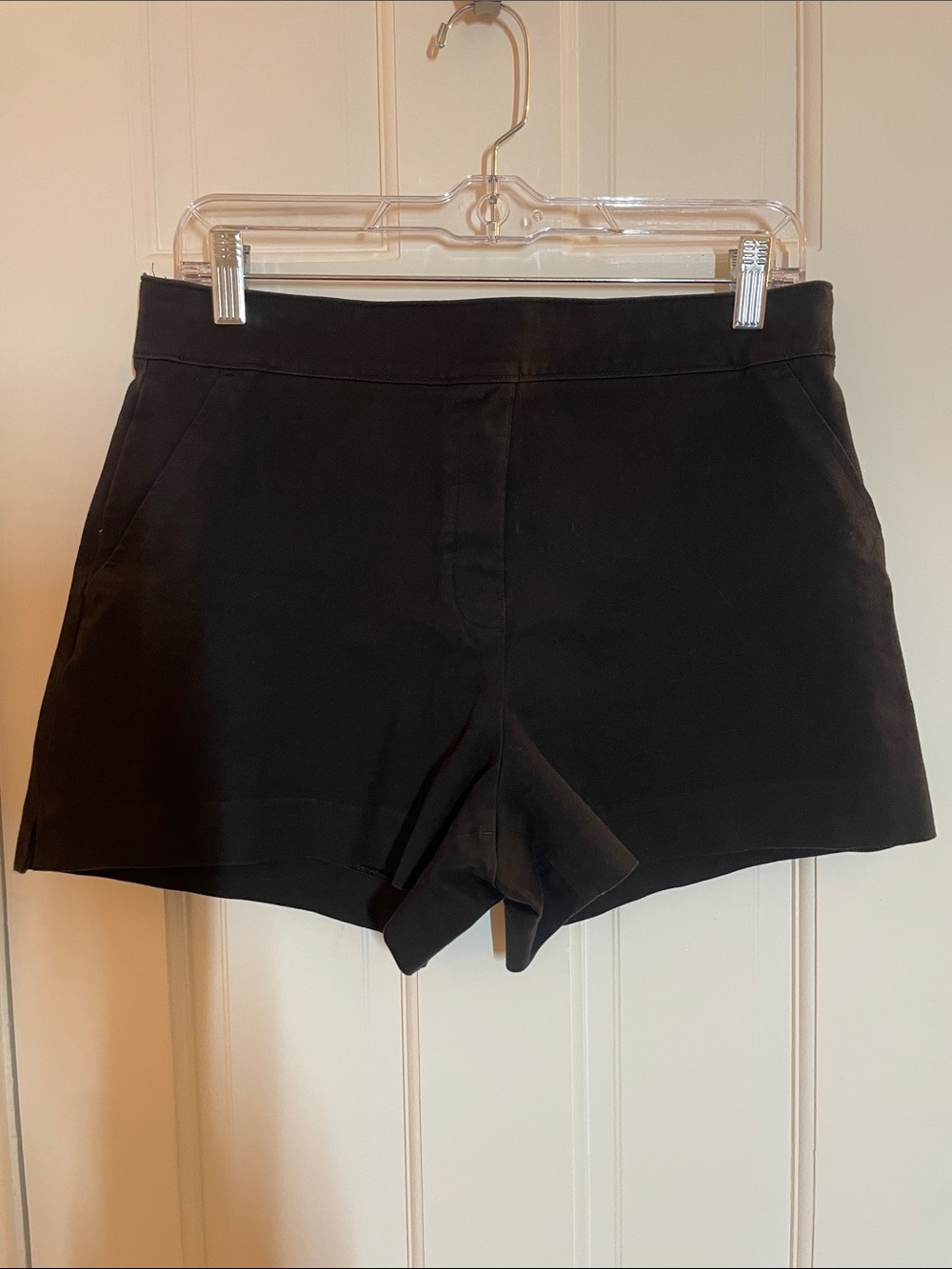 SPANX, Ponte Tailored Shorts, Very Black, Medium